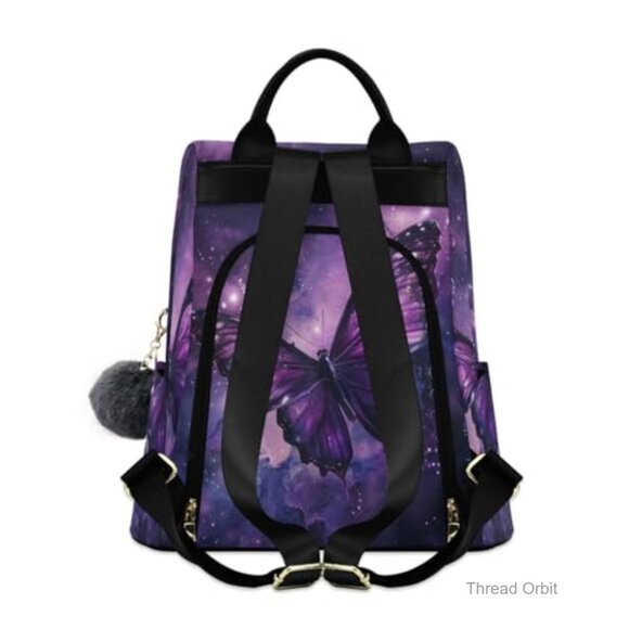 Large Anti-Theft Travel Backpack with Laptop Compartment, Lightweight Polyester main image 4